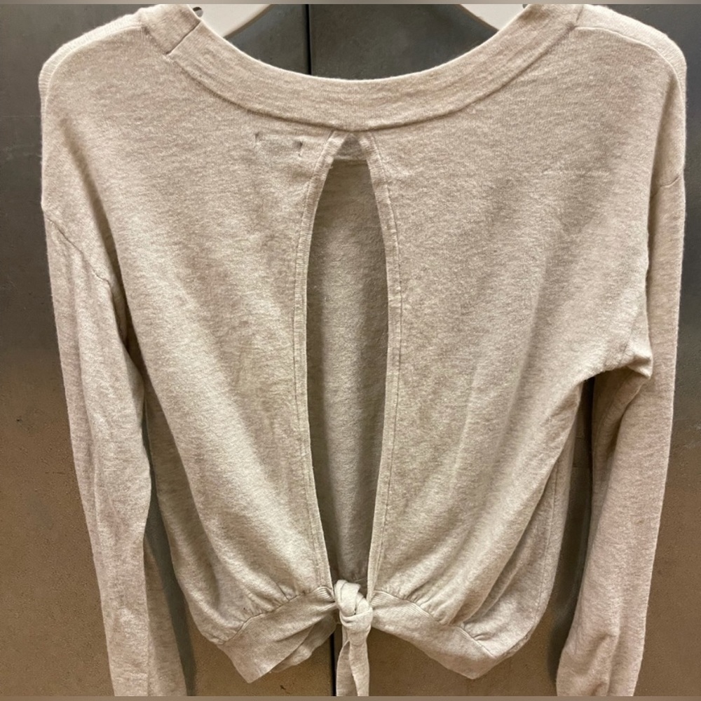 Aerie open back sweater